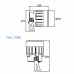 75W 100W CREE COB LED Aussen Fluter Flutlichtstrahler 15°/23°/38°/45° /60° IP66